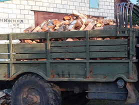 Доставка березовых колотых дров в Минск