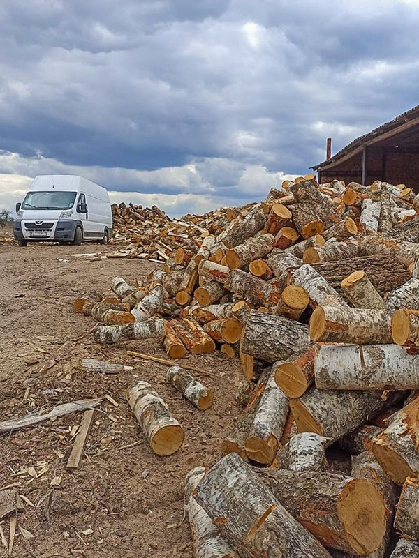 Полуфабрикат пиленных дров